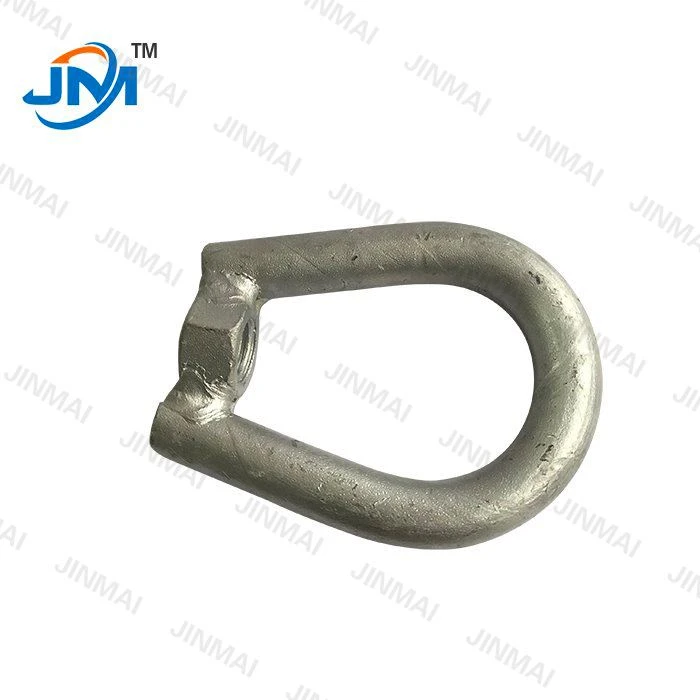 Žiarovo-galvanické zinkovanie ponorením-typ Shackle Ring