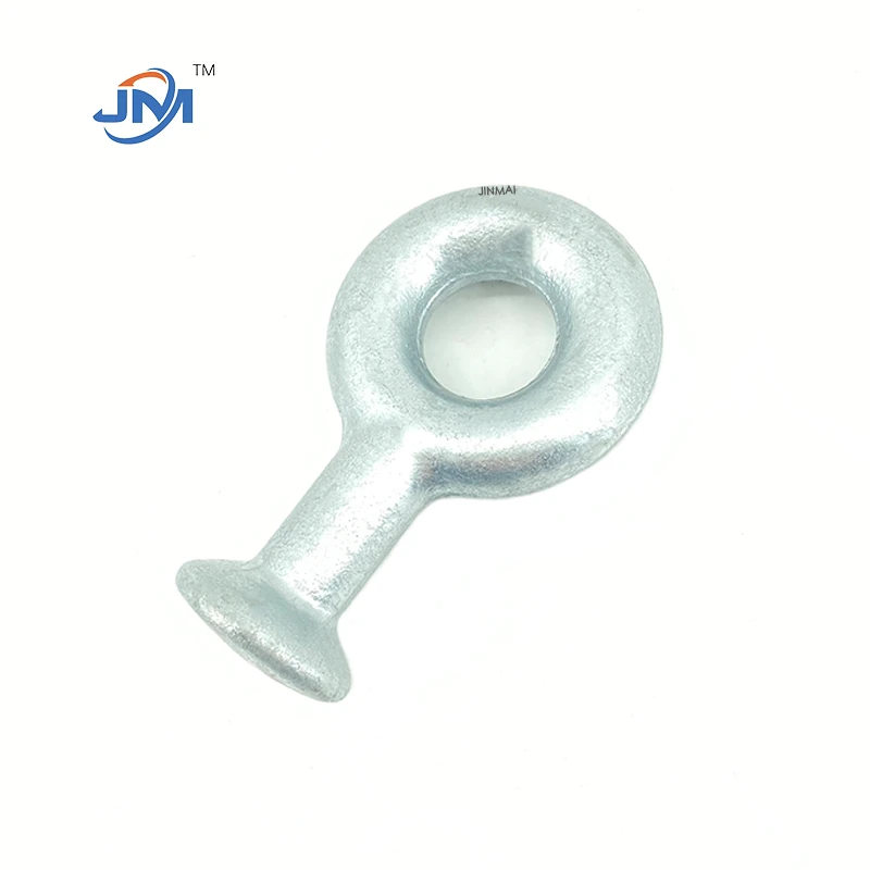 Hot-DIP Galvanized Link-Kovania s guľovým okom