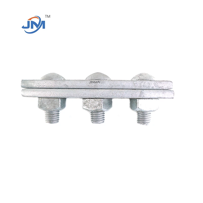 Hot Dip Galvanized Three Bolt Wire Clamp
